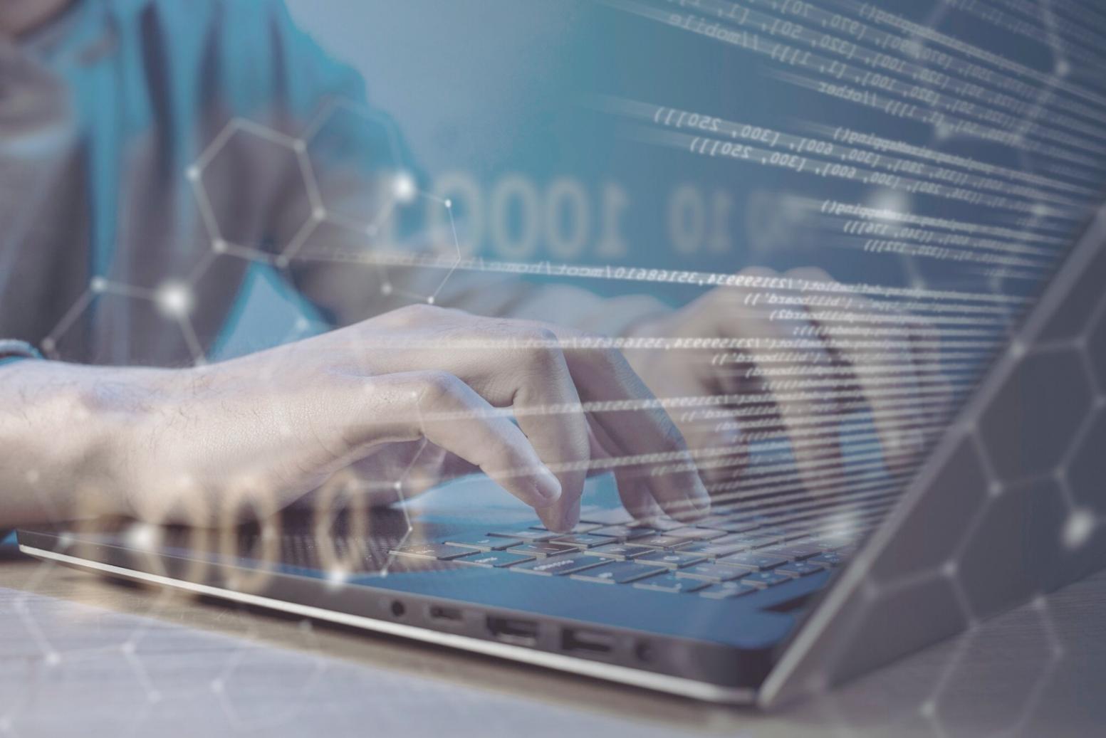 Blockchain development team working on innovative solutions